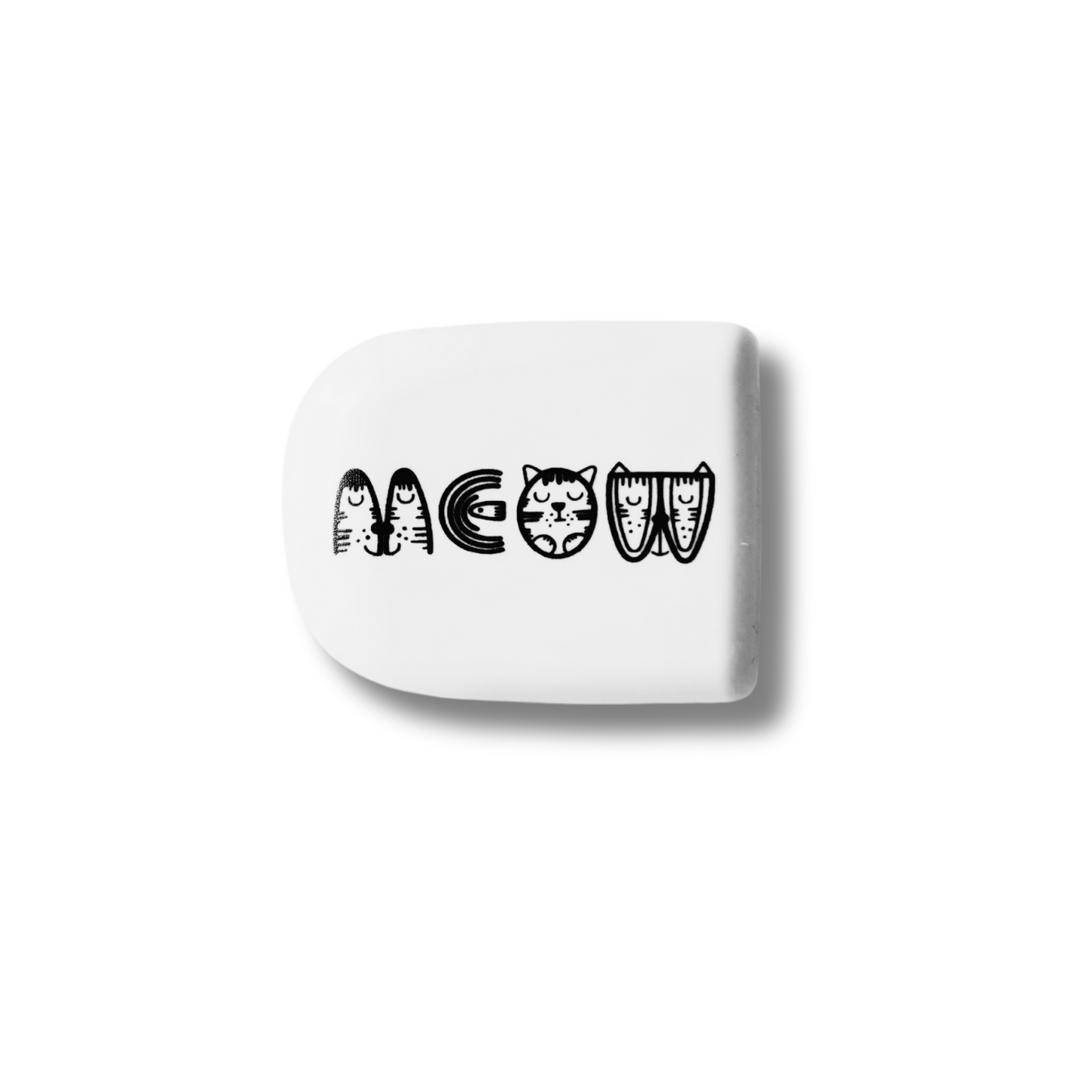 T1-me™ Reusable Omnipod Cover - Meow - White
