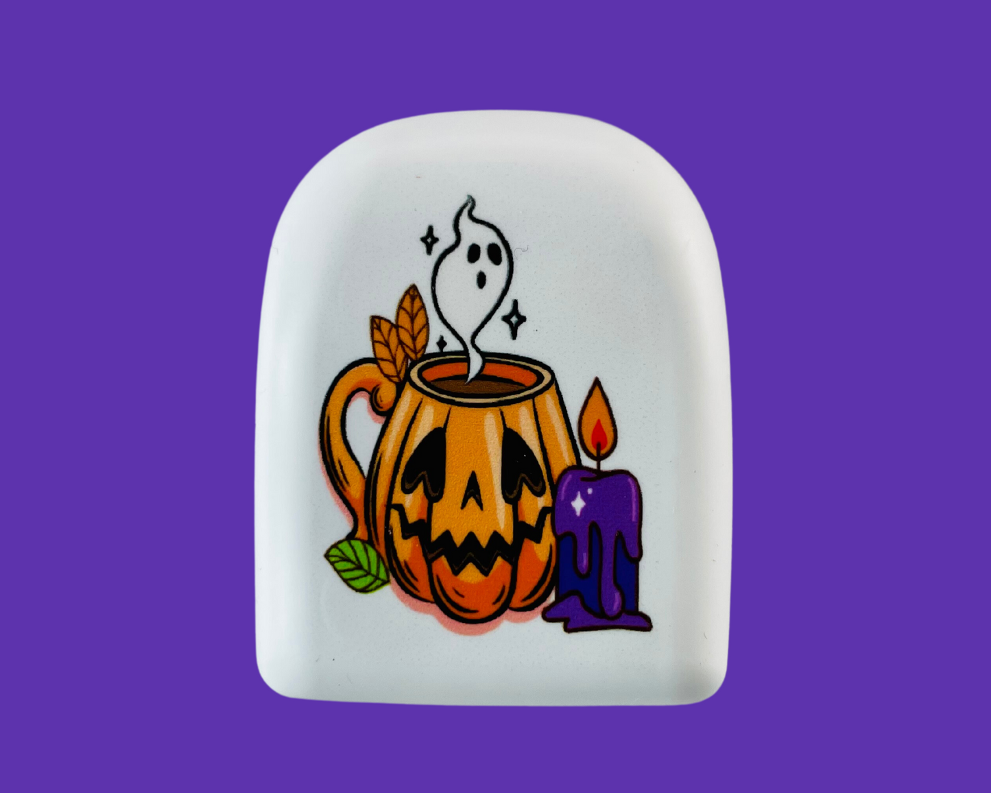 T1-me™ Reusable Omnipod Cover - Print - Pumpkin Mug