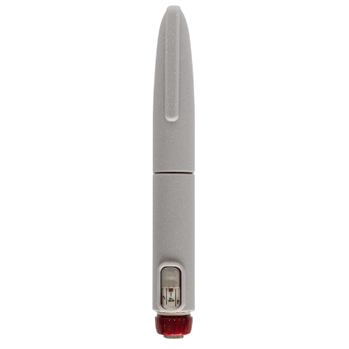 T1me Reusable Silicone Insulin Pen Cover for HumaPen SAVVIO - Star Silver