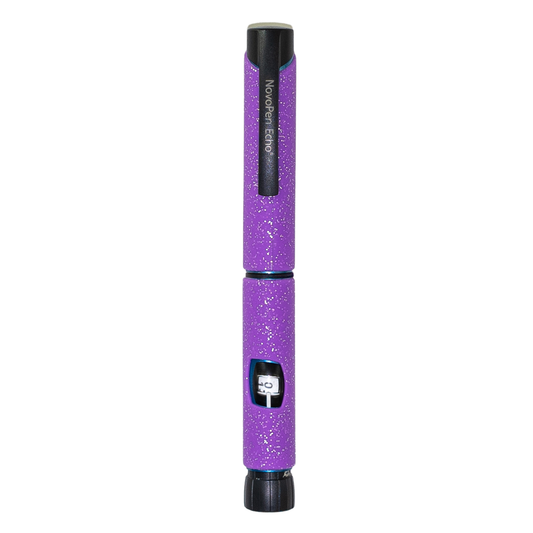 T1me Reusable Silicone Pen Cover for Novopen - Purple Dusk