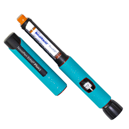 T1me Reusable Silicone Pen Cover for Novopen - Lagoon Mist