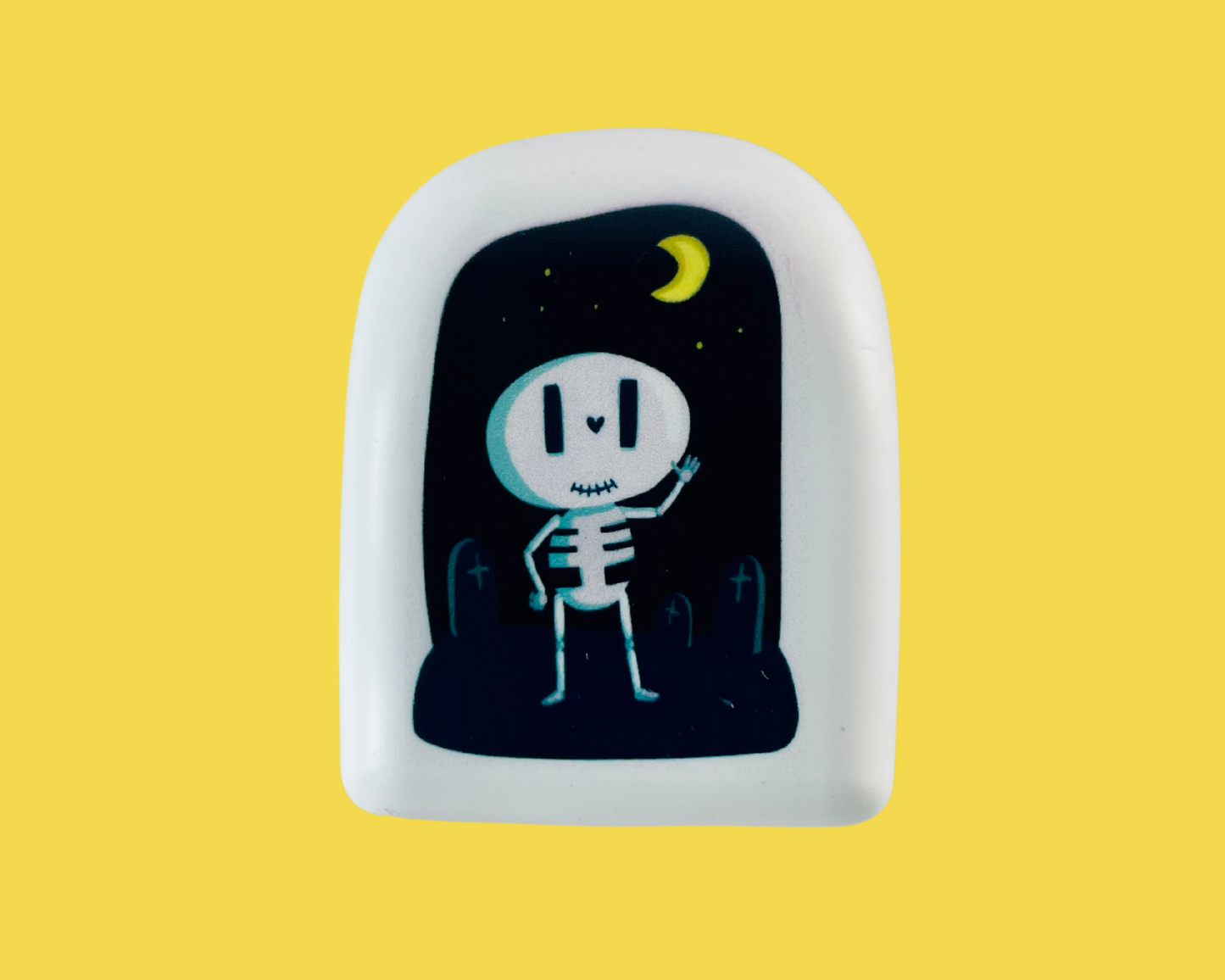 T1-me™ Reusable Omnipod Cover - Print - Skeleton