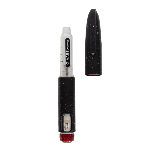 T1me Reusable Silicone Insulin Pen Cover for HumaPen SAVVIO - Midnight Dream