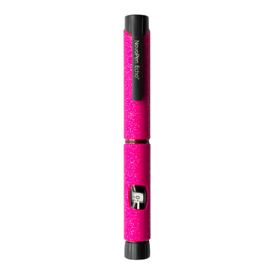 T1me Reusable Silicone Insulin Pen Cover for Novopen - Pink Whispers