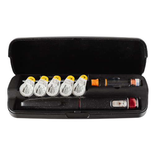 T1me Reusable Silicone Insulin Pen Cover for HumaPen SAVVIO - Midnight Dream