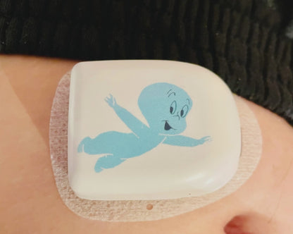 T1-me™ Reusable Omnipod Cover - Print - Boo Ghost